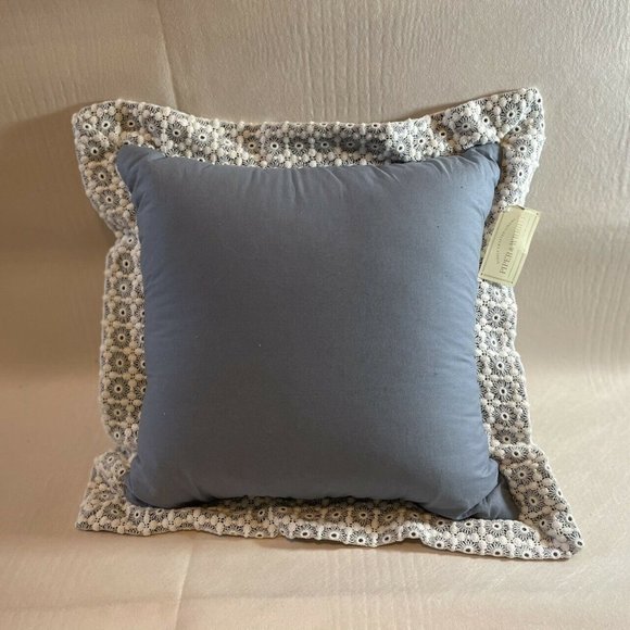 Piper & Wright Ansonia Indigo 16” Pillow NWT - Picture 1 of 4